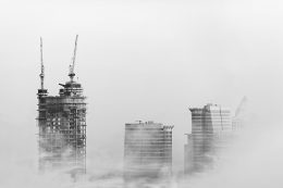 Sky Scrapers being built